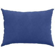 Диван възглавници 2 pcs Полицейско синьо 70 x 50 cm