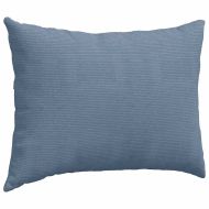 Диван възглавници 2 pcs Синьо 70 x 50 cm Кордюрова тъкан