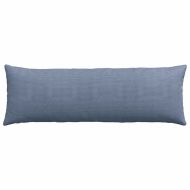 Диван възглавници 2 pcs Синьо 120 x 40 cm Кордюрова тъкан