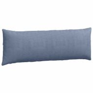 Диван възглавници 2 pcs Синьо 120 x 40 cm Кордюрова тъкан