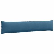 Диван възглавници 2 pcs Синьо 200 x 40 см Кордюрова тъкан