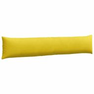 Диван възглавници 2 pcs Жълто 200 x 40 см Кордюрова тъкан