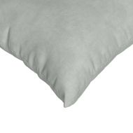 Диван възглавници 2 pcs Светлосиво 45 x 45 cm Кордюрова тъкан