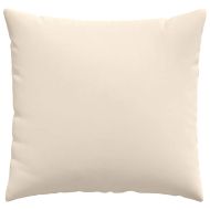 Диван възглавници 2 pcs Бежово 45 x 45 cm текстил