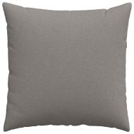Диван възглавници 2 pcs Таупе 60 x 60 cm текстил