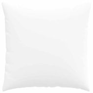 Диван възглавници 2 pcs Бяло 80 x 80 cm текстил