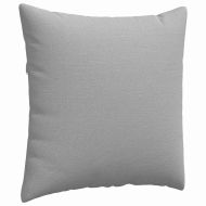 Диван възглавници 2 pcs Облачно сиво 80 x 80 cm текстил