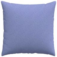 Диван възглавници 2 pcs Дънково син 80 x 80 cm текстил