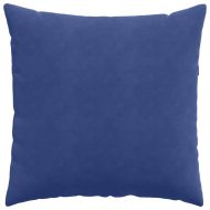 Диван възглавници 2 pcs Полицейско синьо 80 x 80 cm
