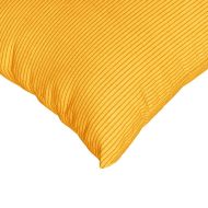 Диван възглавници 2 pcs Светло жълто 80 x 80 cm Кордюрова тъкан