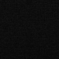 Възглавници валяци 2 pcs Черно Ø 15 x 40 см текстил