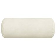 Възглавници валяци 2 pcs Крем Ø 15 x 40 см Кордюрова тъкан
