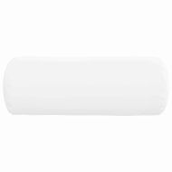 Възглавници валяци 2 pcs Бяло Ø 25 x 70 см текстил