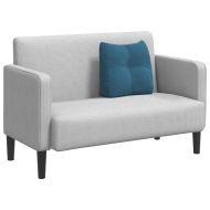 Възглавница за гръб Синьо 45 x 24 x 50 см Кадифе