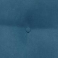 Възглавница за гръб Синьо 60 x 24 x 50 см Кадифе