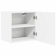 Висящ шкаф с врата 2 pcs Бяло 40 x 31 x 40 см Инженерно дърво