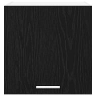 Висящ шкаф Черен дъб и бяло 40 x 31 x 40 см Инженерно дърво