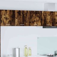 Висящ шкаф с врата Димян дъб 80 x 31 x 40 см Инженерно дърво