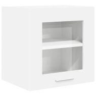 Висящ шкаф с врата 2 pcs Бяло 40 x 31 x 40 см Инженерно дърво