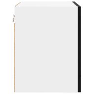 Висящ шкаф 2 pcs Черния дъб 40 x 31 x 40 см Инженерно дърво