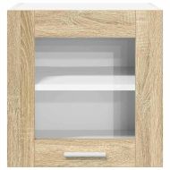 Висящ шкаф 2 pcs Сонома дъб 40 x 31 x 40 см Инженерно дърво