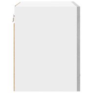 Висящ шкаф с врата Сив Сонома 40 x 31 x 40 см Инженерно дърво