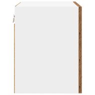 Висящ шкаф 2 pcs Старо дърво 40 x 31 x 40 см Инженерно дърво