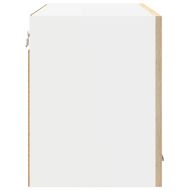 Висящ шкаф 2 pcs Сонома дъб 60 x 31 x 40 см Инженерно дърво