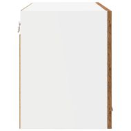 Висящ шкаф 2 pcs Старо дърво 60 x 31 x 40 см Инженерно дърво