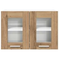 Висящ шкаф Riga 2 pcs Дъб 60 x 31 x 40 см Инженерно дърво