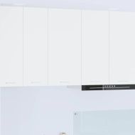 Висящ шкаф със съхранение Бяло 40 x 31 x 80 см Инженерно дърво