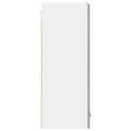 Висящ шкаф Сив Сонома и бяло 40 x 31 x 80 см Инженерно дърво