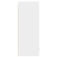 Висящ шкаф със съхранение Бяло 50 x 31 x 80 см Инженерно дърво