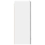 Висящ шкаф Сив Сонома и бяло 50 x 31 x 80 см Инженерно дърво