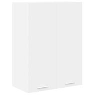 Висящ шкаф със съхранение Бяло 60 x 31 x 80 см Инженерно дърво