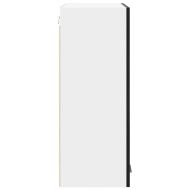 Висящ шкаф с врата Черния дъб 60 x 31 x 80 см Инженерно дърво