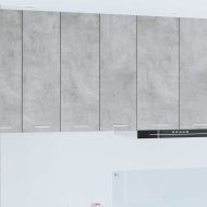 Висящ шкаф Циментено сиво 60 x 31 x 80 см Инженерно дърво