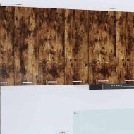 Висящ шкаф с врата Димян дъб 60 x 31 x 80 см Инженерно дърво