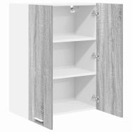 Висящ шкаф Сив Сонома 60 x 31 x 80 см Инженерна дървесина