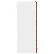 Висящ шкаф с врата Старо дърво 60 x 31 x 80 см Инженерно дърво