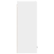 Висящ шкаф с врата 2 pcs Бяло 40 x 31 x 80 см Инженерно дърво
