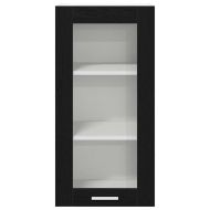 Висящ шкаф 2 pcs Черния дъб 40 x 31 x 80 см Инженерно дърво