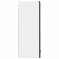 Висящ шкаф 2 pcs Черния дъб 40 x 31 x 80 см Инженерно дърво