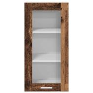 Висящ шкаф 2 pcs Старо дърво 40 x 31 x 80 см Инженерно дърво