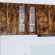 Висящ шкаф с врата Димян дъб 60 x 31 x 80 см Инженерно дърво