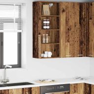 Висящ шкаф Старо дърво 40 x 29,5 x 100 см Инженерно дърво