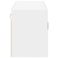 Кухненски шкаф Лъскаво бяло 80 x 31 x 40 см Инженерно дърво