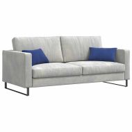 Диван възглавници 2 pcs Полицейско синьо 50 x 30 cm