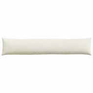 Диван възглавници 2 pcs Крем 200 x 40 см Кордюрова тъкан