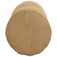 Възглавници валяци 2 pcs Кафяво Ø 15 x 40 см Кордюрова тъкан